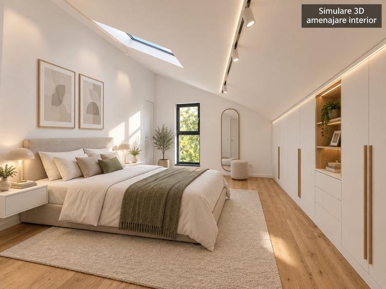 Duplex cu 4 camere cu Canalizare în Străulești