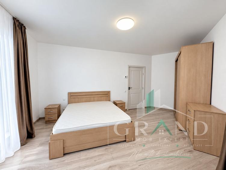 Apartament cu 3 camere semidecomandat, mobilat în Iris