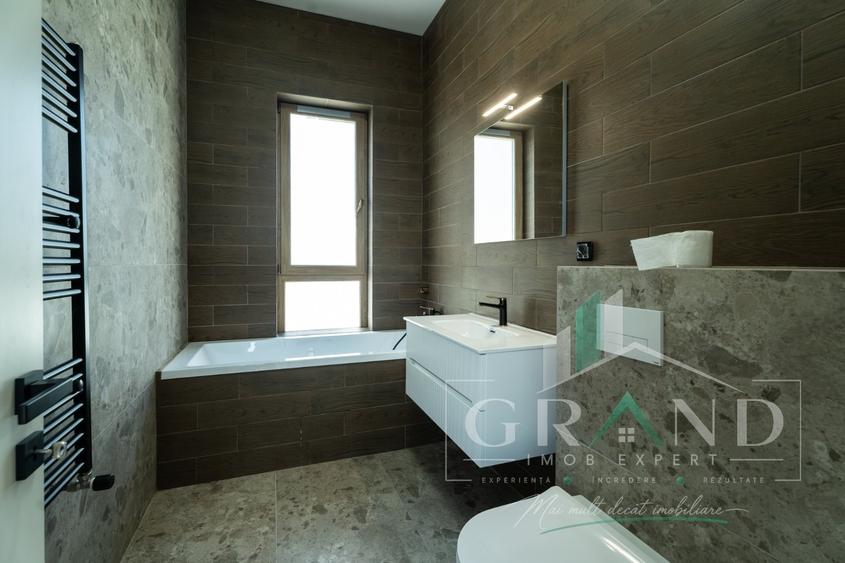 Penthouse cu 3 camere semidecomandat, mobilat în Grigorescu