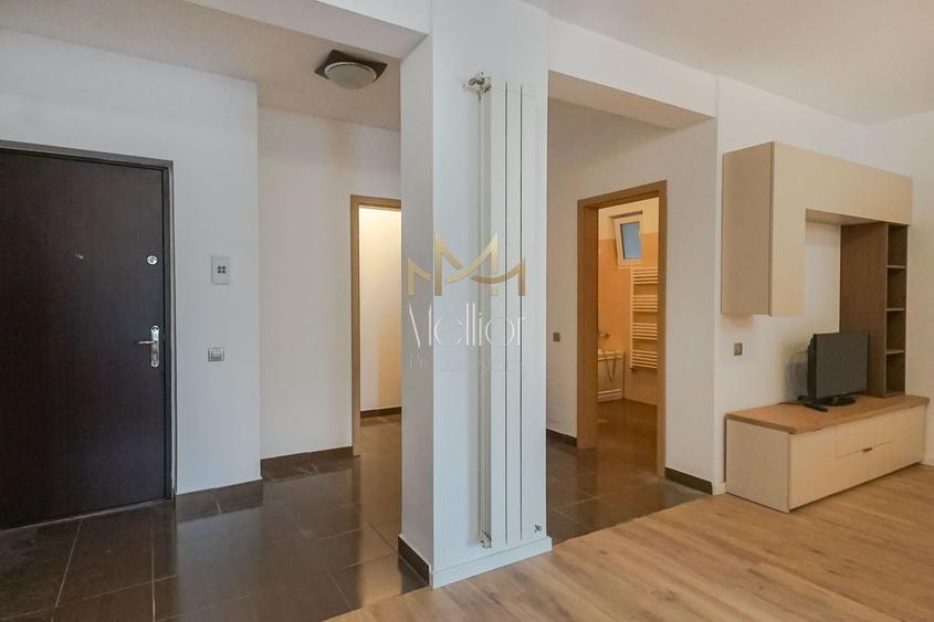 Apartament cu 2 camere semidecomandat, mobilat în Central