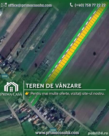 Teren de 12500 mp, în Potoceni