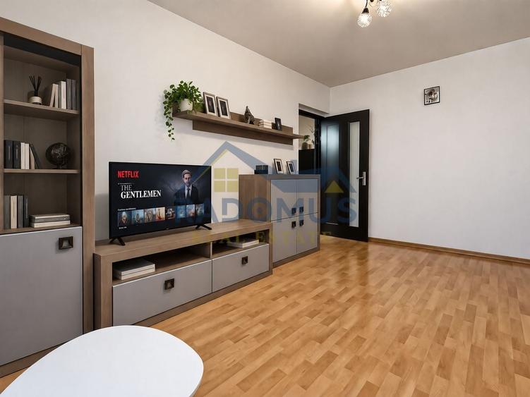 Apartament cu 2 camere semidecomandat, mobilat în Vest