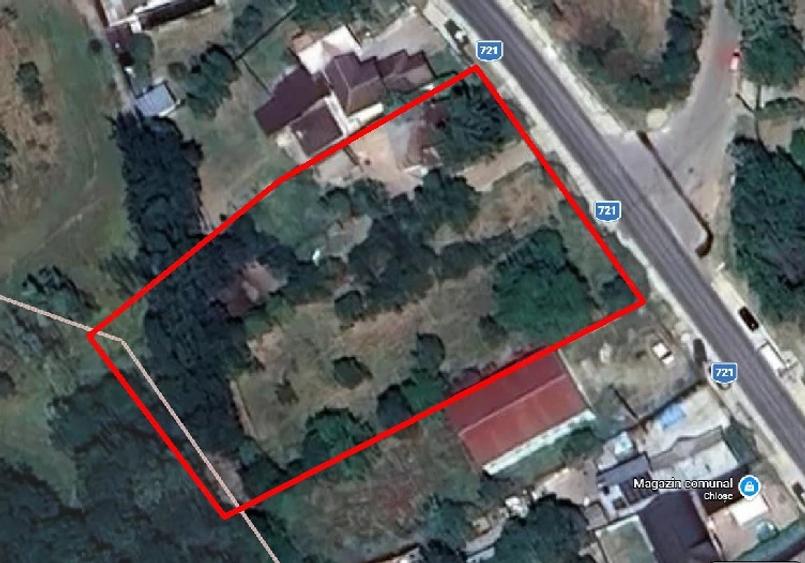 Teren de 2500 mp, în Colanu