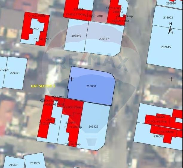 Teren intravilan de 370 mp, în Rahova