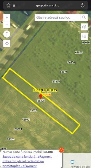 Teren de 2000 mp, în Central