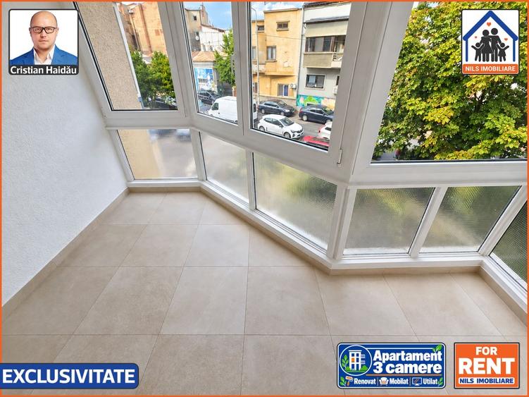 Apartament cu 3 camere decomandat în Unirii