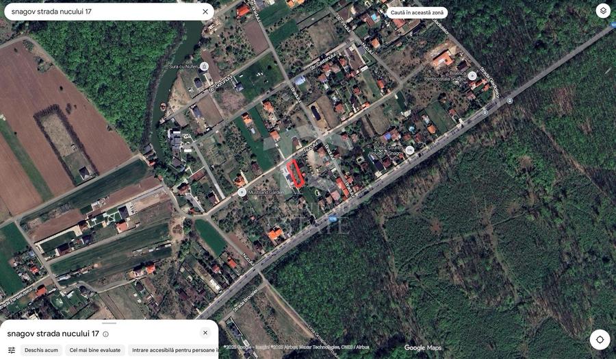 Teren Construcții intravilan de 997 mp, în Snagov