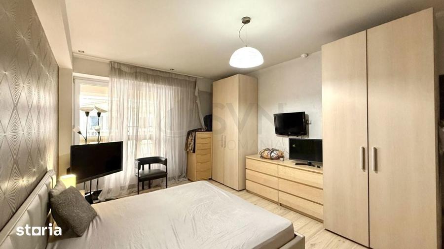 Apartament cu 3 camere decomandat, mobilat în Herăstrău