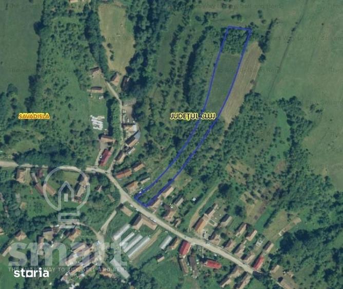 Teren de 5400 mp, în Sava