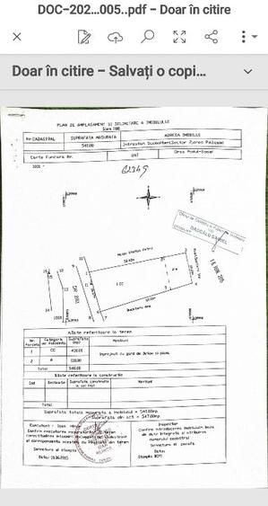 Teren Construcții intravilan de 540 mp, în Scobâlțeni
