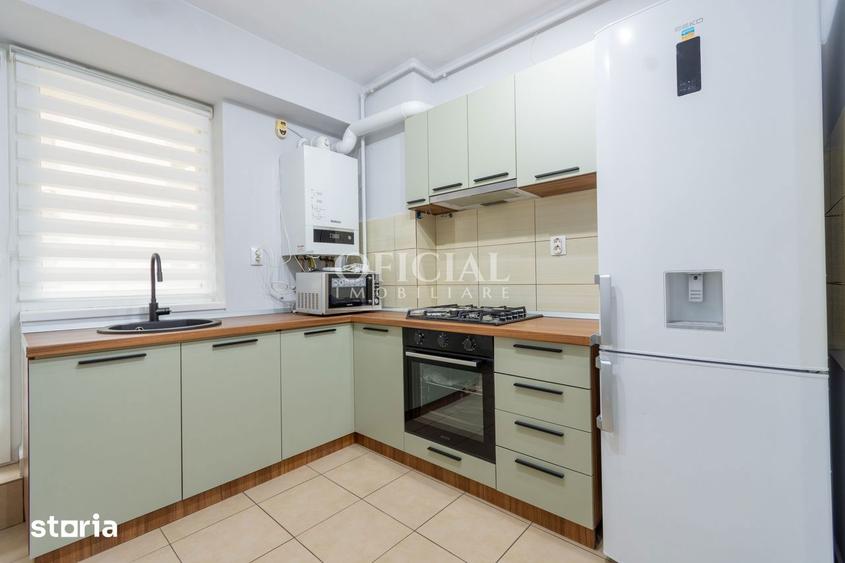 Apartament cu 2 camere semidecomandat, mobilat în Între Lacuri