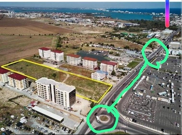 Teren Construcții intravilan de 5124 mp, în Tomis Nord