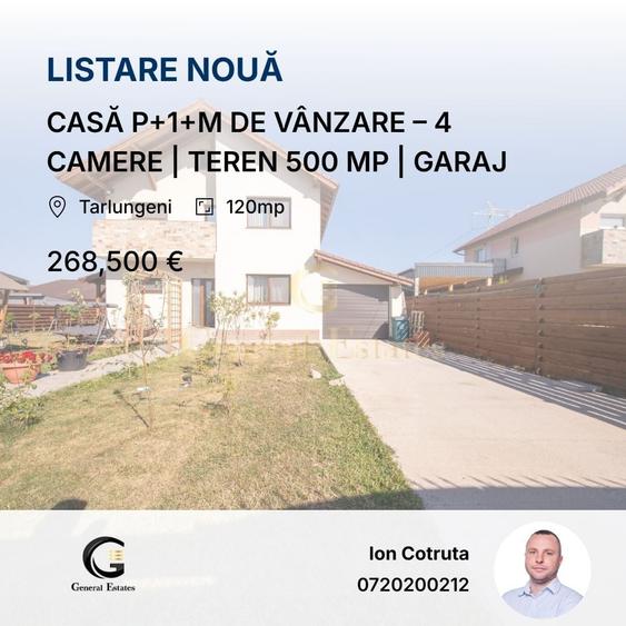 Casă individuală cu 5 camere cu Canalizare în Tărlungeni