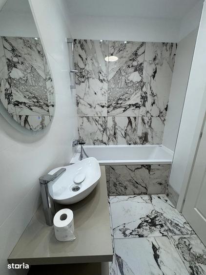 Apartament cu 2 camere semidecomandat, mobilat în Pipera