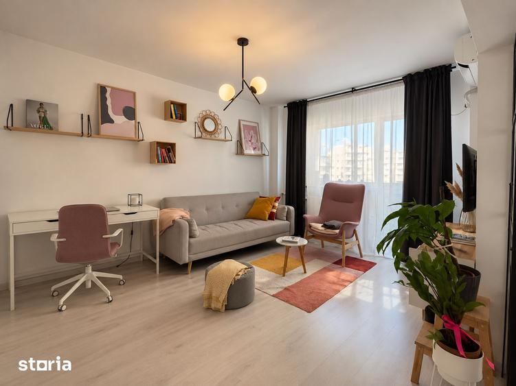 Apartament cu 2 camere semidecomandat, mobilat în Moșilor