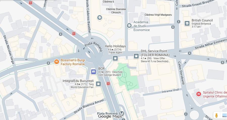 Spațiu comercial, de 40 mp, în P-ța Romană