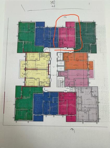 Apartament cu 2 camere decomandat în Exterior Vest