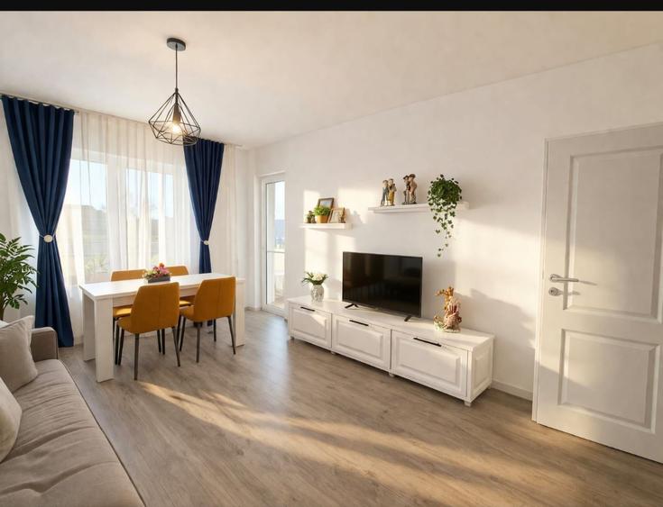 Apartament cu 2 camere decomandat, mobilat în Girocului