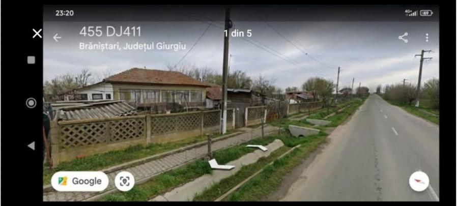 Casă cu 4 camere cu Teren 1500 Mp în Brăniștari
