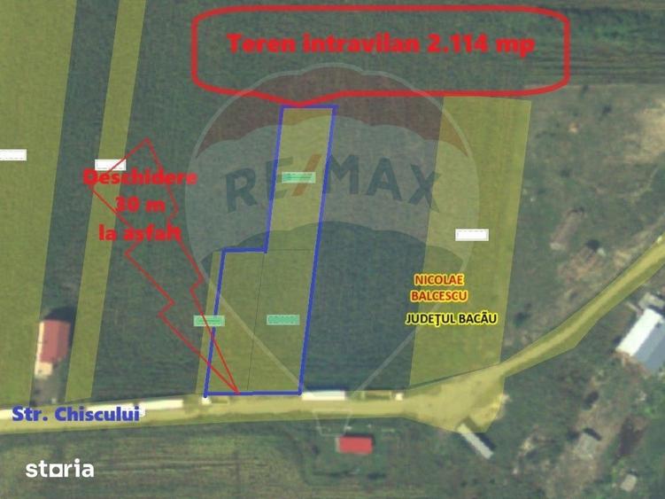 Teren de 2114 mp, în Nicolae Bălcescu