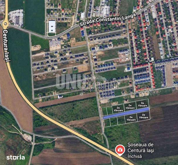 Teren de 481 mp, în Miroslava