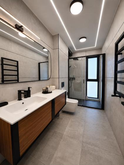 Apartament cu 4 camere semidecomandat, mobilat în Pipera