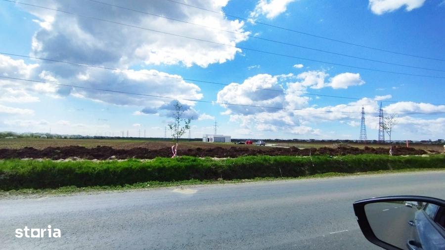 Teren de 5000 mp, în Moara Vlăsiei