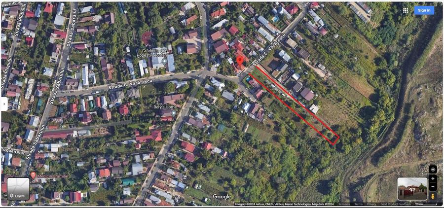 Teren Construcții intravilan de 2320 mp, în Popești-Leordeni
