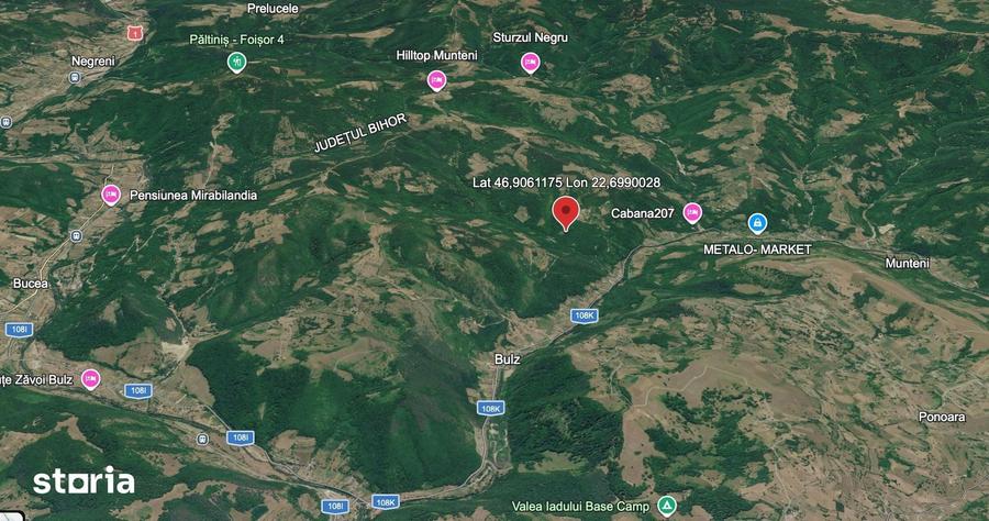 Teren de 137016 mp, în Bulz