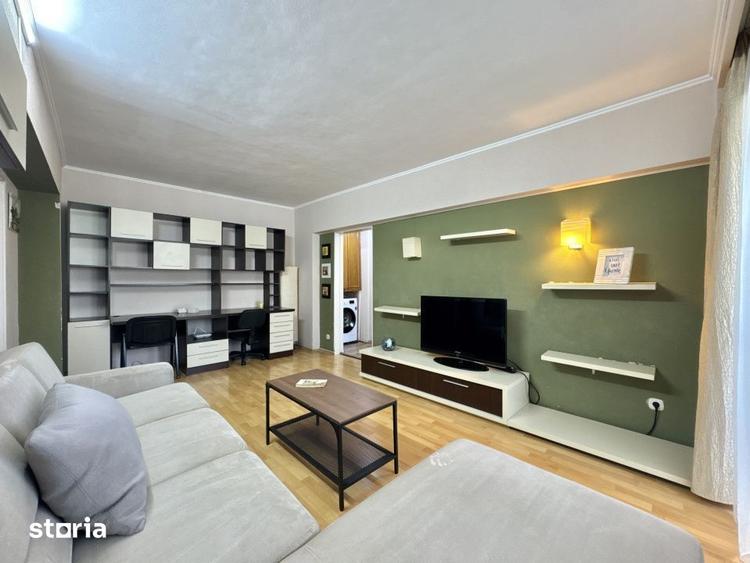 Apartament cu 2 camere semidecomandat, mobilat în Colentina