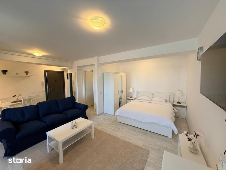 Studio- modern- lift - parcare - piscina in complex - 6