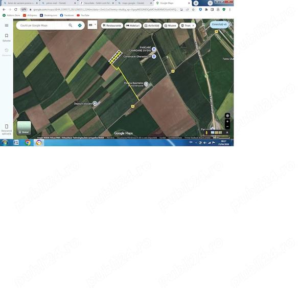 Teren de 375 mp, în Poiana