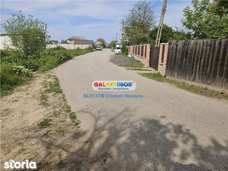 Teren de 1199 mp, în Crevedia