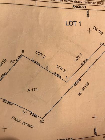 Teren în Răchiți