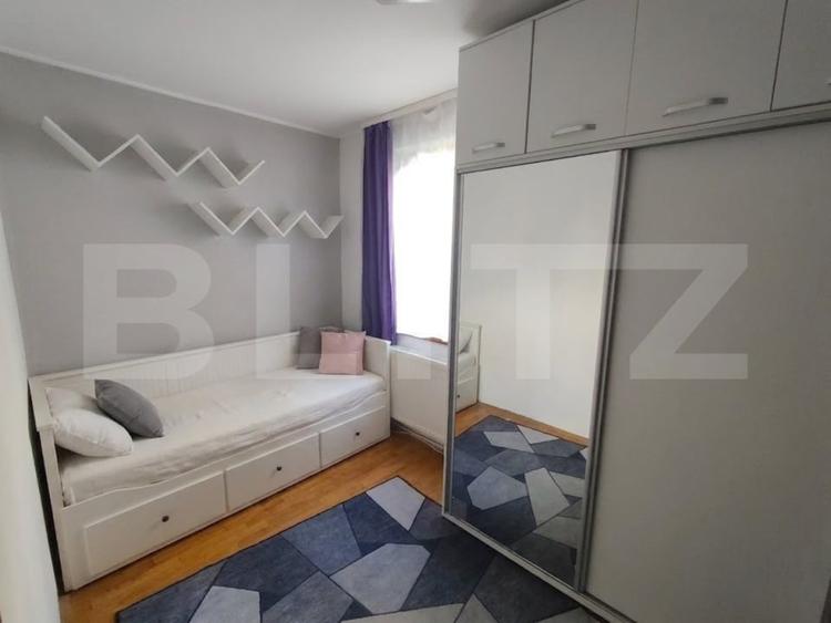 Apartament cu 3 camere decomandat, mobilat în Aleea Trandafirilor