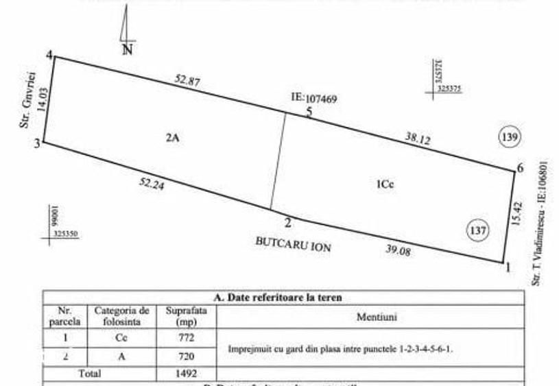 Teren de 1492 mp, în Băneasa