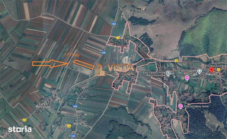 Teren de 5755 mp, în Dobârlău