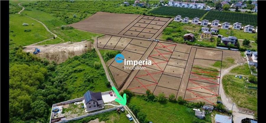 Teren Construcții intravilan de 440 mp, în Vișan