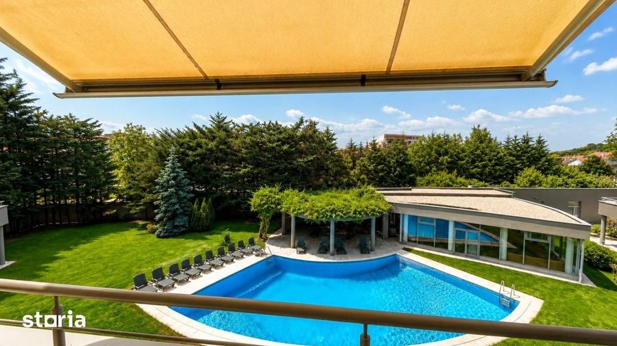 Apartament mobilat de inchiriat compelx cu piscina si paza - 4