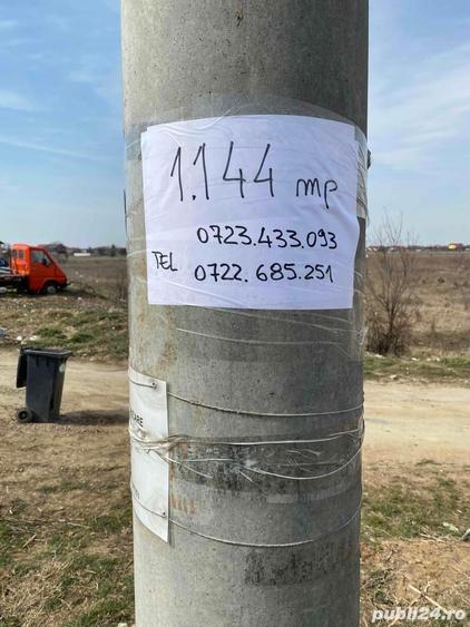 Teren de 1140 mp, în Domnești
