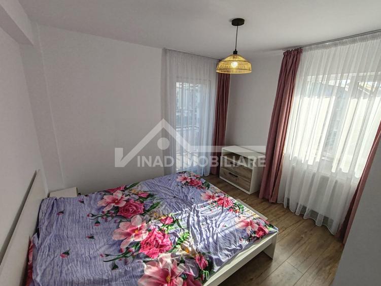 Apartament cu 2 camere semidecomandat, mobilat în Florești