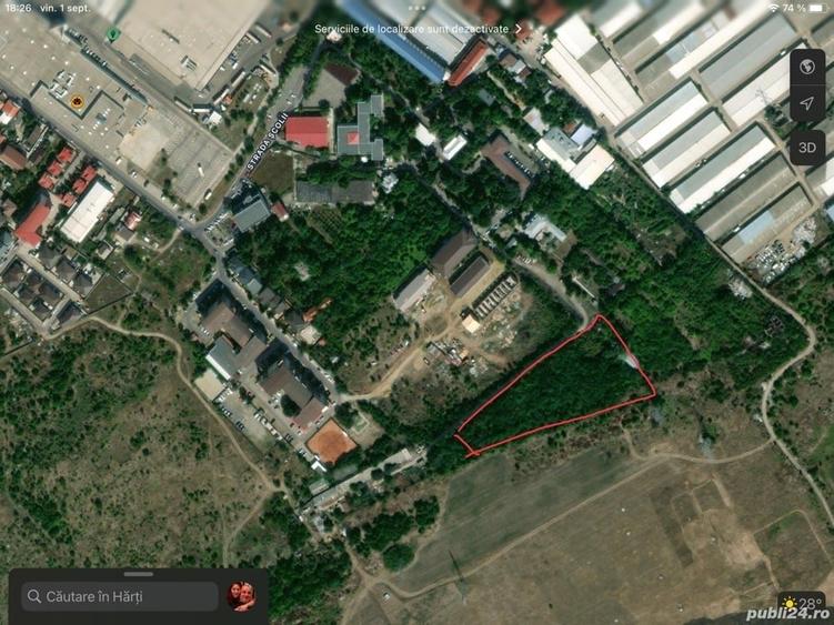 Teren de 4843 mp, în Central