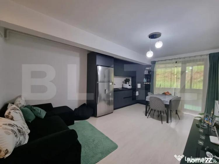 Apartament cu 2 camere semidecomandat în Baciu