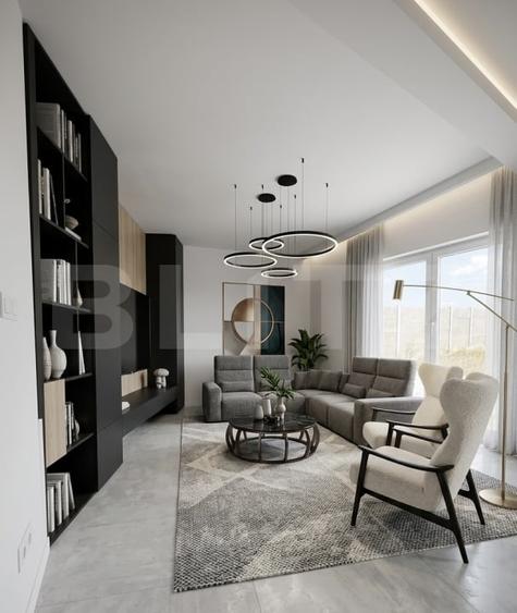 Duplex cu 4 camere cu Canalizare în Giarmata