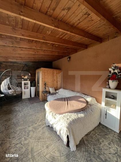 Casă cu 2 camere cu Piscina în Chinteni