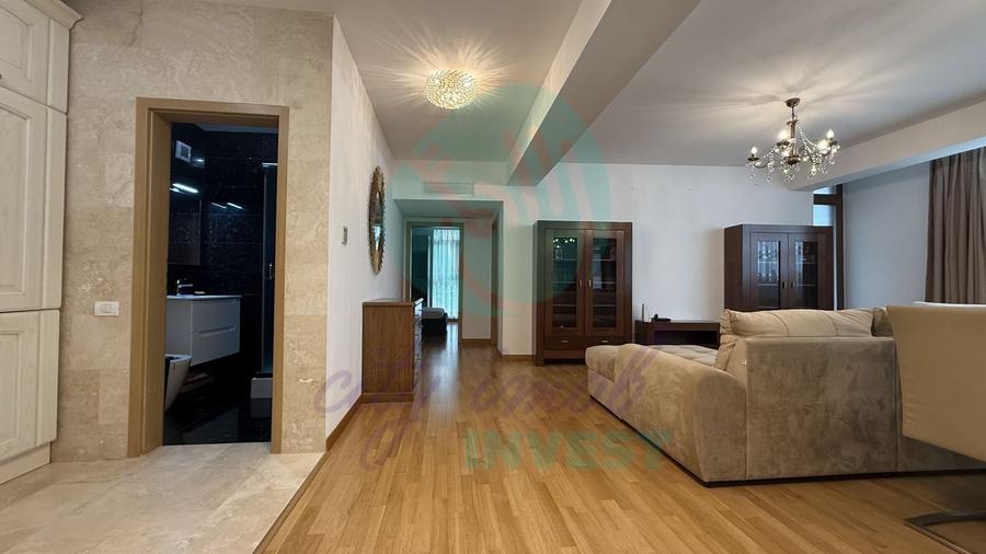 Apartament cu 3 camere semidecomandat, mobilat în Kiseleff