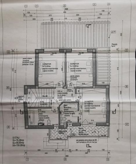 Casă individuală cu 4 camere cu Teren 530 Mp în Săftica