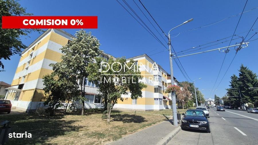 Apartament cu 3 camere semidecomandat în Central