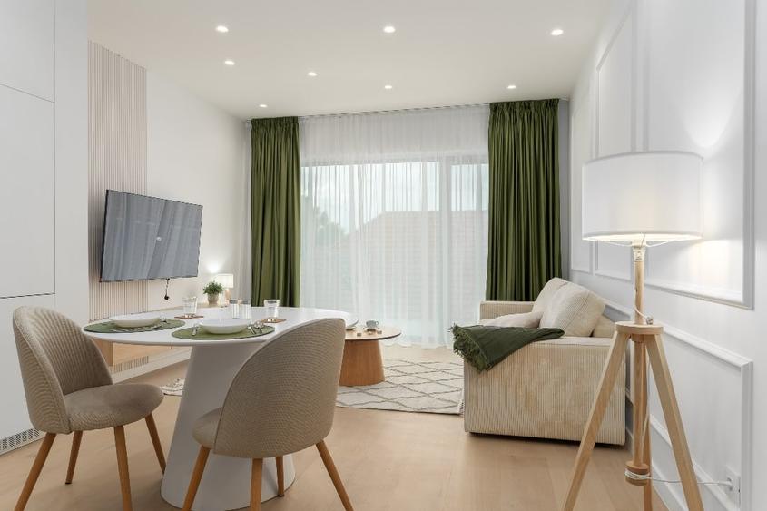 Apartament cu 2 camere semidecomandat, mobilat în Aviației