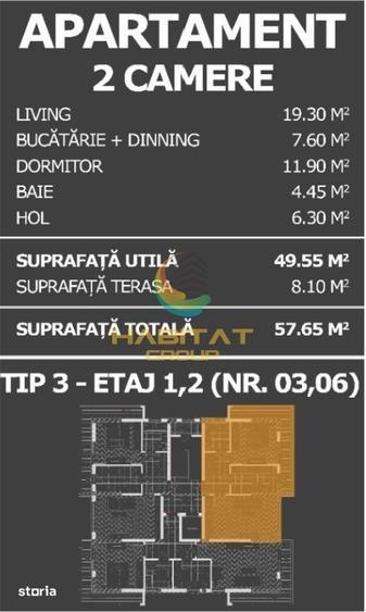 Apartament 2 camere / 58 mp / Berceni - 6
